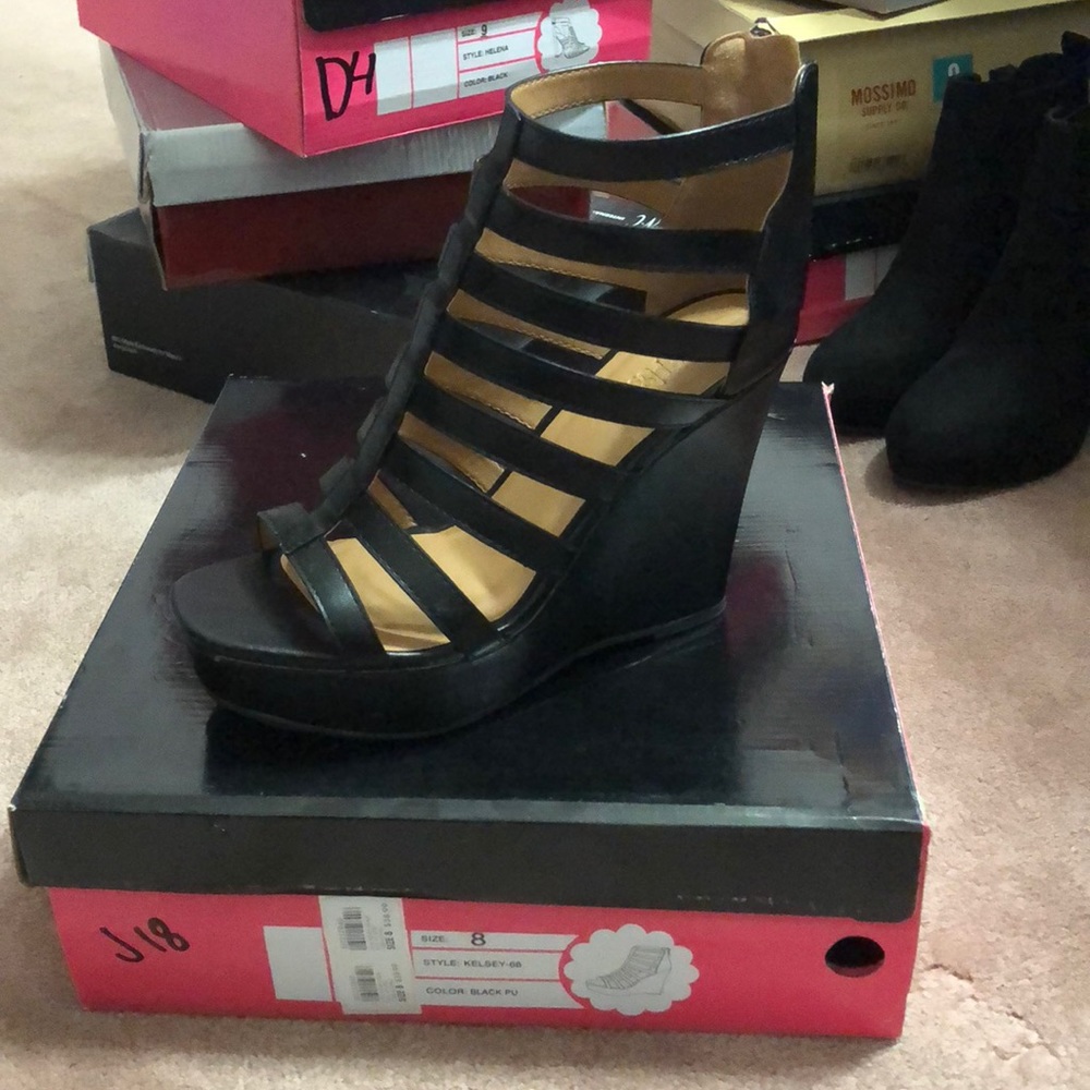 Brand new wedges
